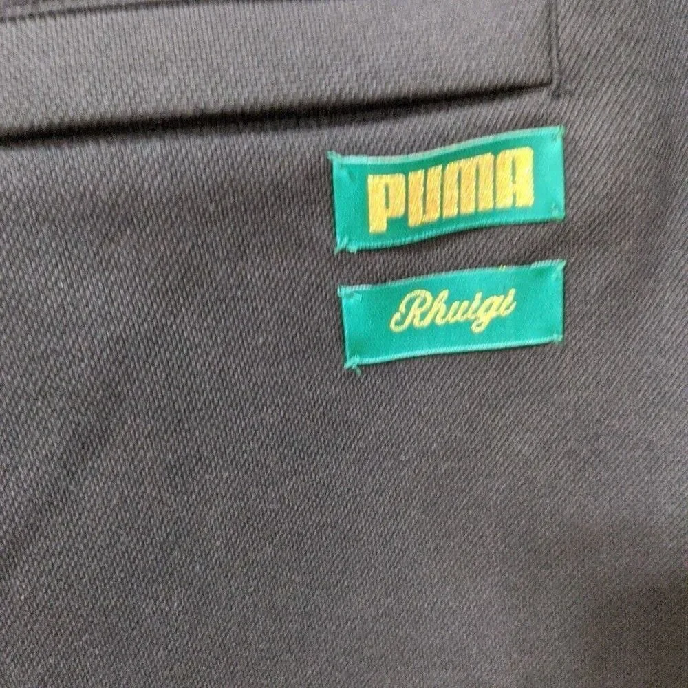 PUMA X RHUIGI Men's New York Casual Athletic Basketball Shorts Black L 539496-01 - Picture 3 of 13